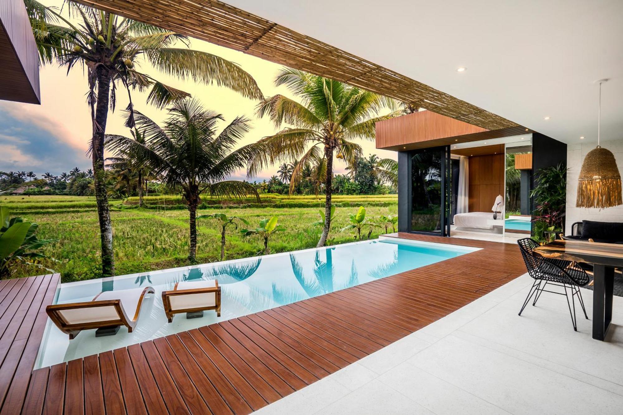 Green Flow Ubud Villas I Phòng bức ảnh